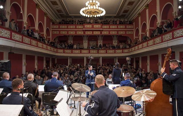 A jazz performance